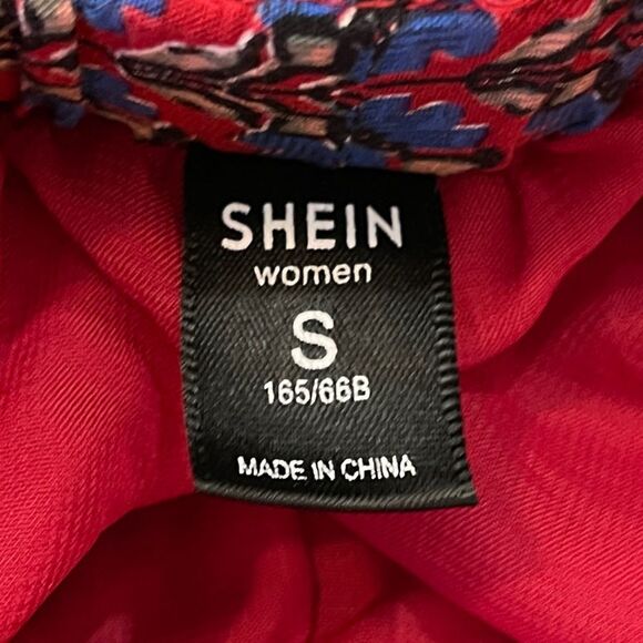 Set of 2 Shein Wide Open Leg Tribal Pattern Pants Size Small - Picture 4 of 13